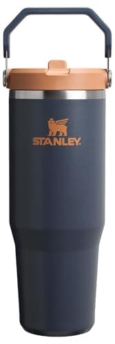 Stanley IceFlow 2.0 Flip Straw Tumbler with Handle 30 oz | Twist On Lid and Flip Up Straw | Leak Resistant Water Bottle | Insulated Stainless Steel | BPA-Free | Twilight - Image 1