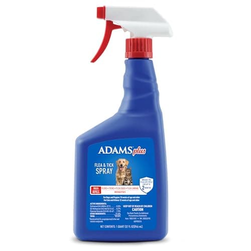 Adams Plus Spot On Flea & Tick Spray for Cats & Dogs - Image 1
