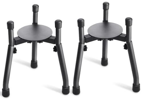 Elevated Dog Bowls [ 2 Pack ], Adjustable Metal Raised Raised Dog Bowl Stand for Medium & Large Dogs, Adjustable Wide 6.3"-10.2",3 Height Adjustment(Bowl Not Included) - Image 1