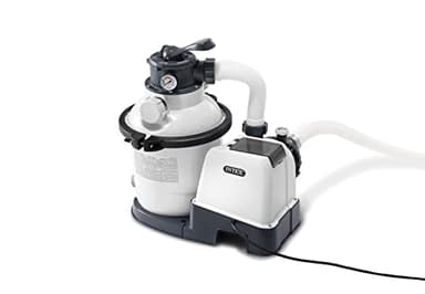 INTEX SX1500 Krystal Clear Sand Filter Pump for Above Ground Pools: 1500 GPH Pump Flow Rate – Improved Circulation and Filtration – Easy Installation - Image 1