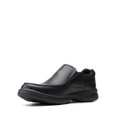 Clarks Men's Bradley Free Loafer, Black Tumbled Leather, 8.5 - Image 5