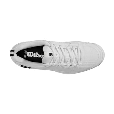 Wilson Rush Pro 4.5 Men's Tennis Shoe, White/Black, Size 9 - Image 6