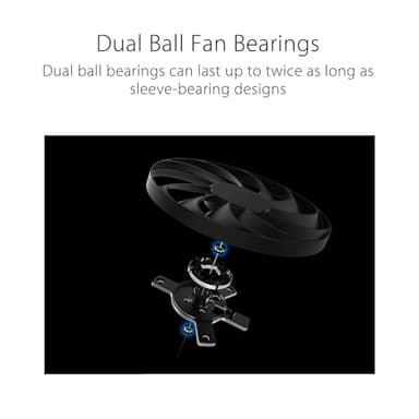 ASUS Dual GeForce RTX™ 4060 Ti EVO OC Edition 8GB GDDR6 (PCIe 4.0, 8GB GDDR6, DLSS 3, HDMI 2.1a, DisplayPort 1.4a, Axial-tech fan design, 0dB technology, Protective Backplate, Auto-Extreme Technology) - Image 7