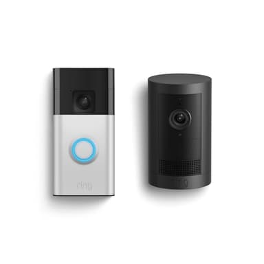 Ring Battery Doorbell with Ring Outdoor Cam Plus, Battery - Image 1