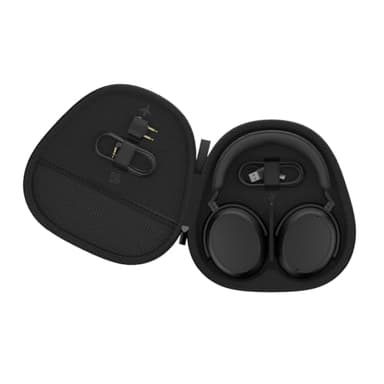 Sennheiser MOMENTUM 4 Wireless Headphones - Bluetooth Headset for Crystal-Clear Calls with Adaptive Noise Cancellation, 60h Battery Life, Lightweight Folding Design, Black - Image 4