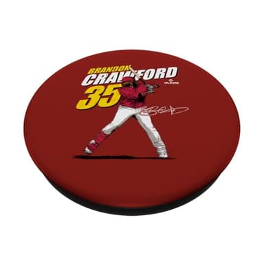 Brandon Crawford | St. Louis Baseball Players | MLBBCD3001 PopSockets Adhesive PopGrip - Image 2