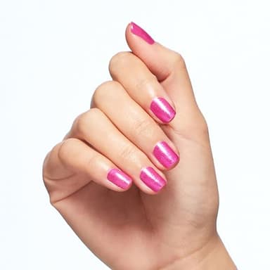 OPI Nail Lacquer Spring Break the Internet | Sheer Bright Pink Shimmer Chip Resistant Nail Polish | Me, Myself Collection - Image 5