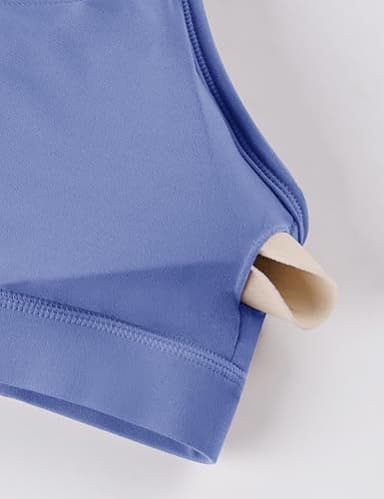 BAYDI Clouduxi Y Back Sports Bras for Women-Padded Racerback Sports Bra Tank Tops Spaghetti Thin Strap Workout Yoga Bra - Image 6