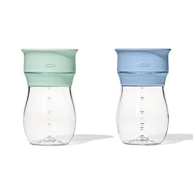 OXO Tot Transitions 360 Cup 9 Oz. - Opal and Dusk - 2 pack - Image 2