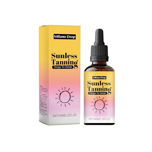 Milano Drop™ Sunless Tanning Drops to Drink, Sunless Drinkable Tanning Drops, Promotes Skin Health and Pigmentation - Image 1
