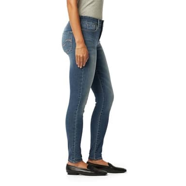 Levi Strauss Signature Gold Women's Totally Shaping Skinny Jeans Mid-Rise Stretch Denim (Available in Plus Size), Cape Town, 14 Long - Image 2