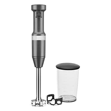 KitchenAid Variable Speed Corded Hand Blender KHBV53, Charcoal Grey - Image 2