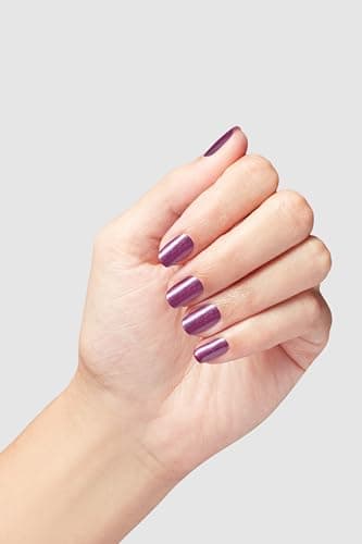 OPI Infinite Shine My Berry Janes | Semi-Sheer Dark Cool Purple Silver Shimmer Long Wear Gel Like Nail Polish | What's Your Mani-tude | Fall 2025 - Image 4