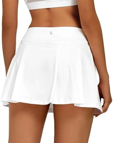 Stelle Women Tennis Skirt Golf Skorts Athletic High Waisted with Pockets Inner Shorts Sport Workout Pleated Pickleball - Image 3