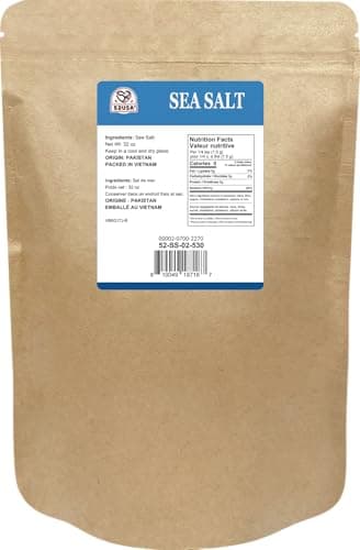 52USA Sea Salt, 2lb - 32oz (1 Pack), Coarse Grain, Salt Grinder Refill, Perfect Coarse Sea Salt For Cooking, All Natural Sea Salt - Image 2