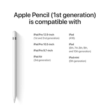 Apple Pencil (1st Generation): Device Compatibility Check Required - Pixel-Perfect Precision and Industry-Leading Low Latency, Perfect for Note-Taking, Drawing, and Signing documents. - Image 4