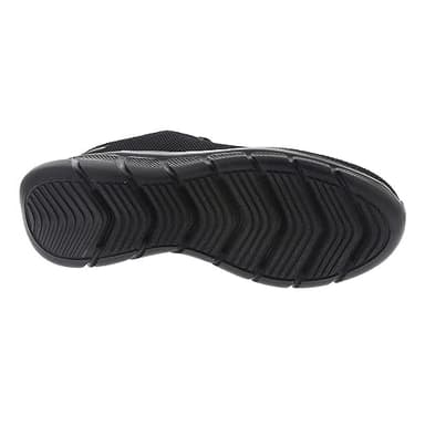 Skechers BOBS Sport Women's Sneakers-Visionary Essence Two Tone Knit Lace Up Machine Washable Vegan Shoes, Black, 8.5 - Image 3