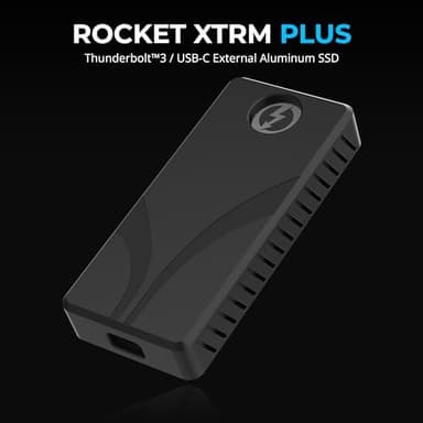 SABRENT Rocket XTRM Plus 4TB Thunderbolt 3 Portable SSD - High-Speed External Storage, Rugged Aluminum, USB-C Compatible, 2700MB/s, Bus-Powered, Plug & Play (SB-XTMP-4TB - Image 3