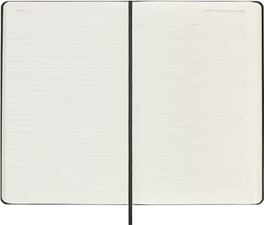 Moleskine PRO 12 Month 2025 Weekly Vertical Planner, Hard Cover, Large (5" x 8.25"), Black, 288 pages - Image 5