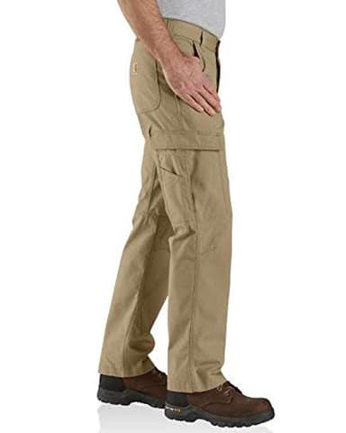 Carhartt Men's Force Relaxed Fit Ripstop Cargo Work Pant-Dark Khaki-36 x 30 - Image 4