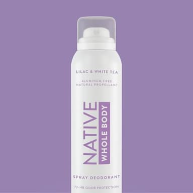 Native Deodorant & Body Spray Contains Naturally Derived Ingredients | Deodorant for Women and Men, All Day Odor Protection, Aluminum and Hydrocarbon Propellant Free | Lilac & White Tea - Image 9