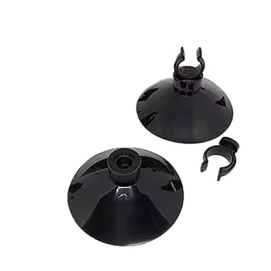 CTWHA 20PCS Aquarium Split Fork Oxygen Tube Flexible Suction Cup Air Line Suction Cup 5x30mm Heater Power Cord Fixed Suction Cup for Oxygen Tube Water Tube Air Strip Nozzle PVC Rigid Tube Black - Image 3