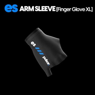 PULSAR eS ARM SLEEVE Finger Glove XL Black - Image 2
