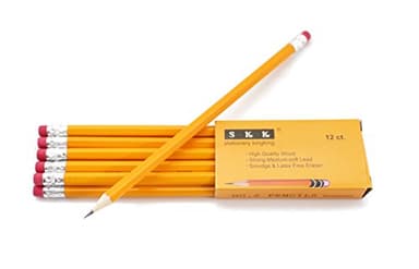 SKKSTATIONERY Pre-sharpened pencils, Pencils Sharpened with eraser top, #2 HB pencil, 144/box. - Image 2