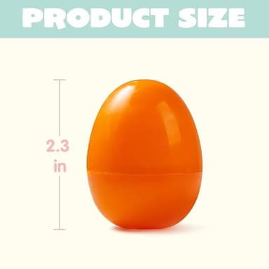 JOYIN 200PCS Easter Eggs, Empty 2.3" 194PCS Colorful with 6PCS Golden Eggs Bulk Plastic Fillable for Easter Hunt Party Favor Basket Stuffers Filler Classroom Prize Supplies Decor - Image 4