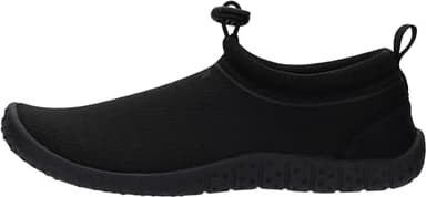 WHITIN Women's Water Shoes Aqua Barefoot Swim Beach Minimalist Size 7.5 Lightweight Ladies Surfing Boating Hiking Walking River Thick Sole Sneakers All Black 38 - Image 3