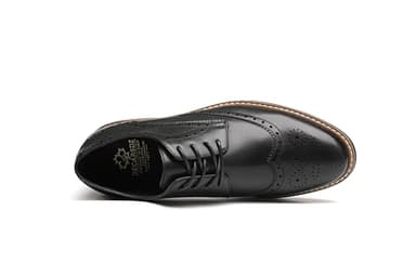 DECARSDZ Men's Classic Modern Formal Oxford Brogue Wingtip Lace Up Dress Shoes Wedding Shoe - Image 2