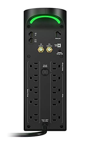 APC Back-UPS Pro Gaming UPS, 1500VA Sinewave Battery Backup, USB-C Charging & AVR, BGM1500B-US - Image 3