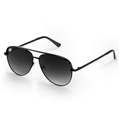 Polarized Aviator Sunglasses for Men Women Retro Style 100% UV Protection Sun glasses Lightweight Metal Frame Trendy Shades - Image 1