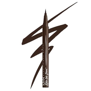 NYX PROFESSIONAL MAKEUP Epic Ink Liner, Waterproof Liquid Eyeliner with Vegan Formula - Dark Chocolate (Dark Brown Matte) - Image 1