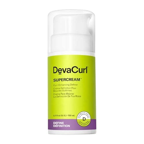 DevaCurl SuperCream Ultra-Rich Moisturizing Definer, Warm Coconut, 5.1 fl. oz - Image 1