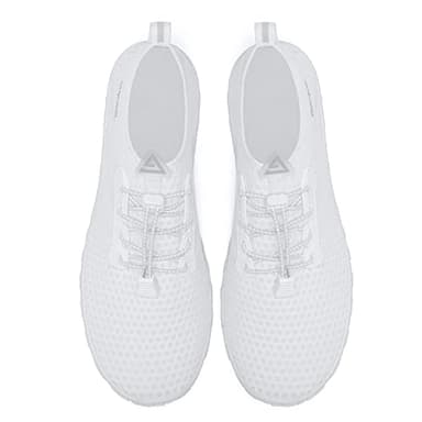Racqua Men&Women Water Shoes Breathable Barefoot Pool Shoes Outdoor Windsurfing Beach Volleyball Sailing Beach Swim Shoes White 8.5 Women/7.5 Men - Image 3