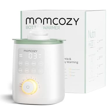 Momcozy Retain Nutrients Bottle Warmer, 9-in-1 Baby Bottle Warmer with Night Light, Accurate Temperature to Preserve Fullest Nutrients in Breast Milk, Bottle Warmers for All Bottles - Image 1