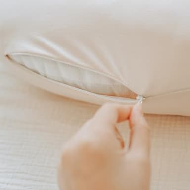 Konssy 2 Pack Nursing Pillow Covers, Stretchy and Soft Nursing Cover for Breastfeeding Pillows, Pillow Slipcover for Baby Girls Boys Newborn (Green, Green Leaves) - Image 3