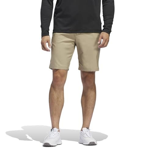 adidas GolfAdi Advantage Golf Shorts, Hemp, 36" - Image 1