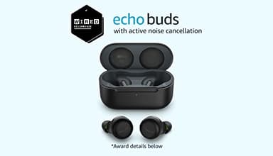 Amazon Echo Buds with Active Noise Cancellation (newest model), Wired charging case, Black - Image 7