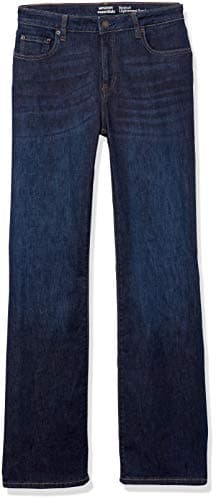 Amazon Essentials Women's Mid-Rise Stretchy Slim Bootcut Jean - Discontinued Colors, Dark Wash, 20 Long - Image 5