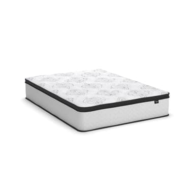 Signature Design by Ashley Full Size Chime 12 Inch Medium Firm Hybrid Mattresswith Cooling Gel Memory Foam for Pressure Relief, Fiberglass Free, Mattress In A Box - Image 10