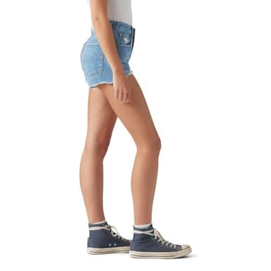 Levi's Women's Premium 501 Original Shorts, Athens Mid Short, 28 - Image 2