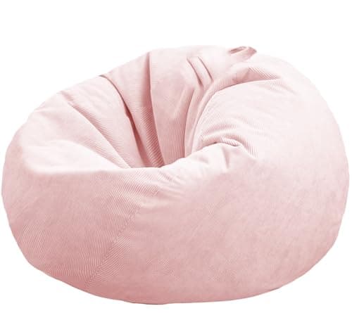 Stuffed Animal Storage Bean Bag Cover Pets Dogs/Cats Lazy Beds. Washable Ultra Soft Corduroy Stuffed for Organizing Plush Toys or Textile, Sack Bean Bag - Image 1