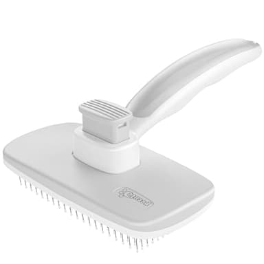 Pecute Self-Cleaning Slicker Brush for Dogs, Cats, Lightweight Dog Brush for Shedding Massaging Grooming, Cat Brush Gently Removes Loose Fur Undercoat for Small Dogs Cats Rabbits of All Hair Types - Image 9