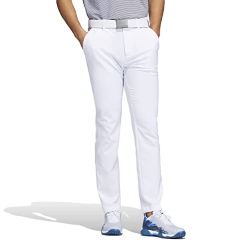 adidas Men's Ultimate365 Tapered Pants, White 23, 40W X 34L - Image 1