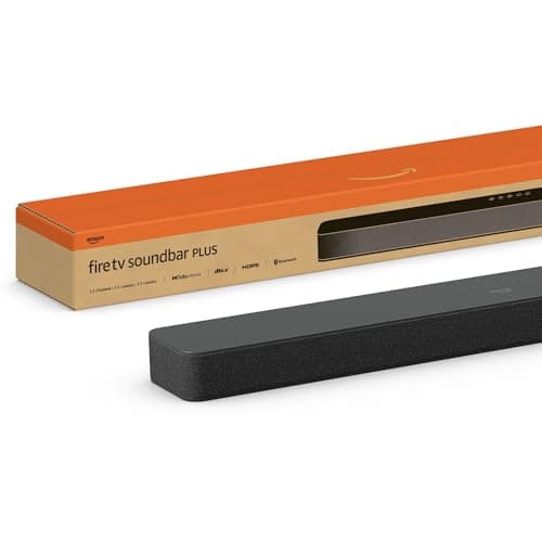Amazon Fire TV Soundbar Plus (newest model) with built-in subwoofer, 3.1 channel, Dolby Atmos, clear dialogue - Image 1