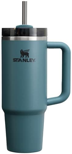STANLEY Quencher H2.0 Tumbler with Handle and Straw 30 oz | Flowstate 3-Position Lid | Cup Holder Compatible for Travel | Insulated Stainless Steel Cup | BPA-Free | Blue Spruce - Image 1