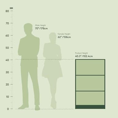 Furinno JAYA Book Shelf, 3-Tier Bookshelf, Bookcase with Adjustable Shelves, 9.5 x 24.5 x 40.3, for Living Room, Bedroom, Home Office, Blackwood - Image 9