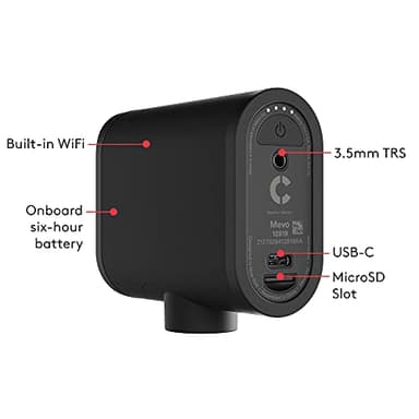 Logitech for Creators Mevo Start, Wireless Live Streaming Camera, 1080p HD Video Quality, Intelligent App Control, Stream via LTE or Wi-Fi - Black - Image 6